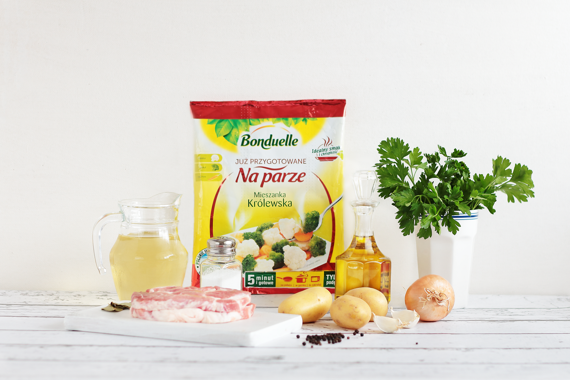 Pożywna zupa jarzynowa - Składniki