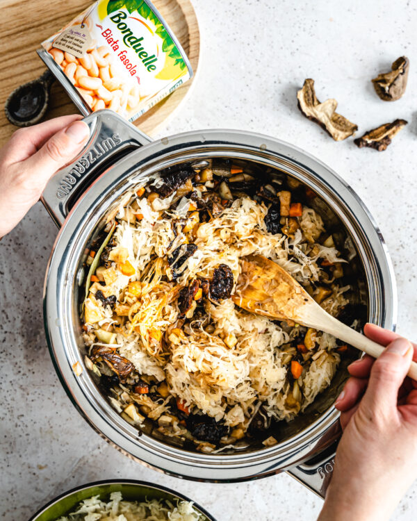 Wege bigos z białą fasolą Bonduelle