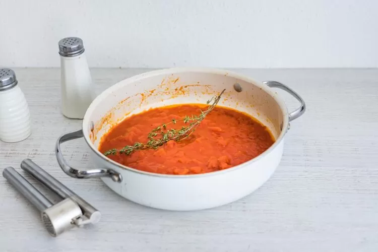 Pulpety w sosie pomidorowym z dynią - Krok 3