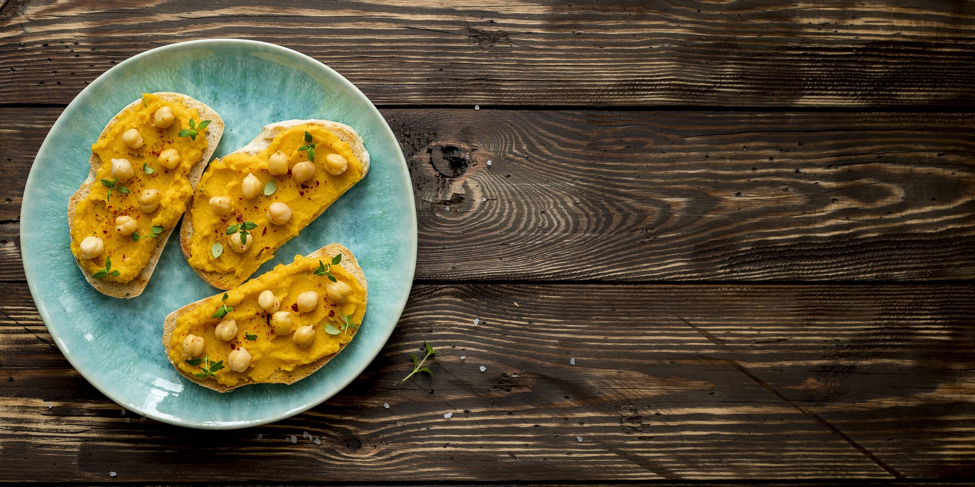 Pasta z ciecierzycy i pieczonej dyni