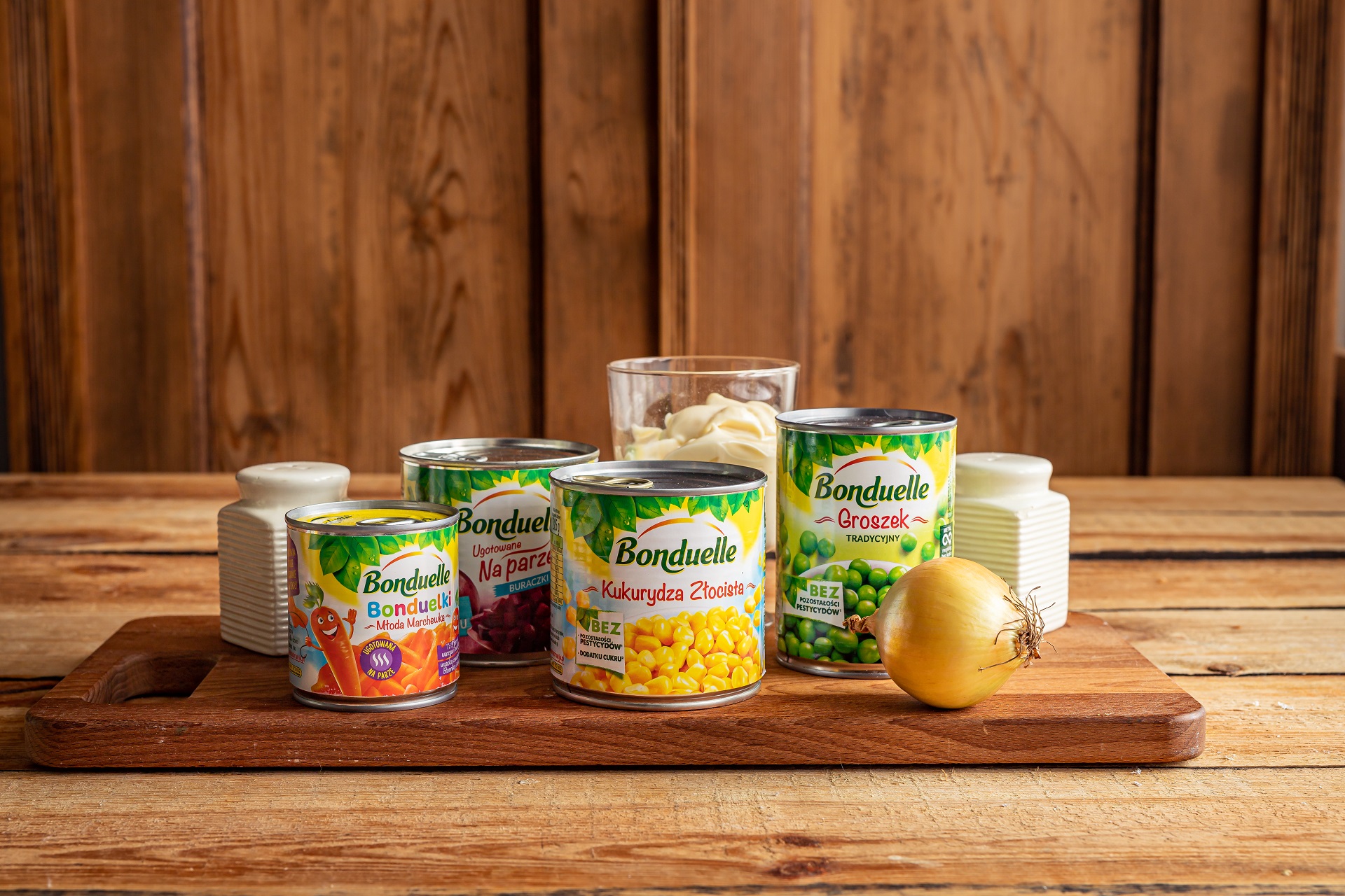 Najłatwiejsza sałatka na święta - Składniki