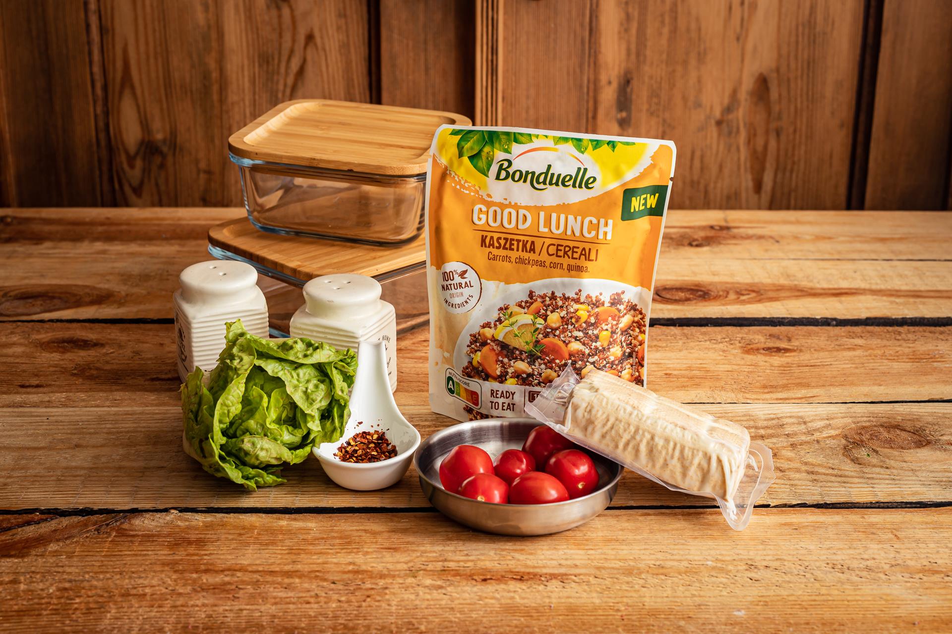 Lunchbox z komosą ryżową - Składniki