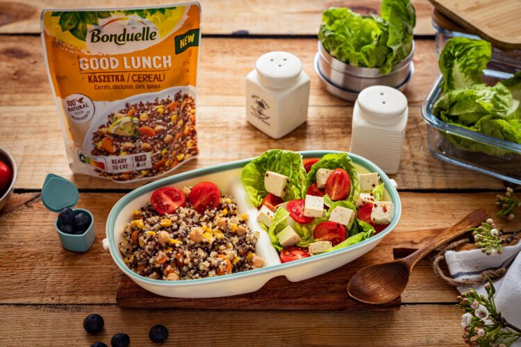 Lunchbox z komosą ryżową 